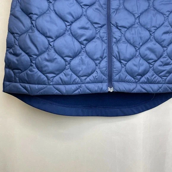 Nike Running AeroLayer Quilted Vest Jacket Size XS Pink Gray Blue color block - Picture 4 of 12